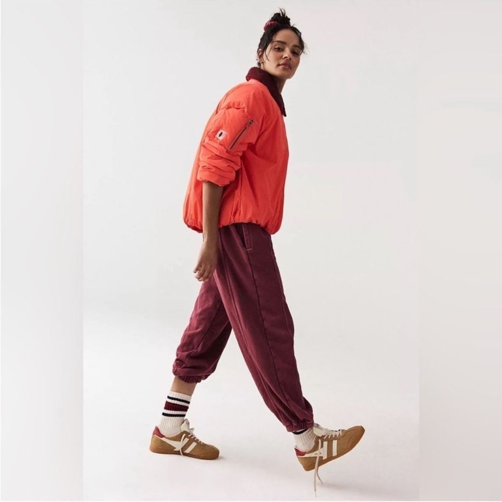 FP Movement Outpost Bomber Jacket Sherpa S puffer… - image 5